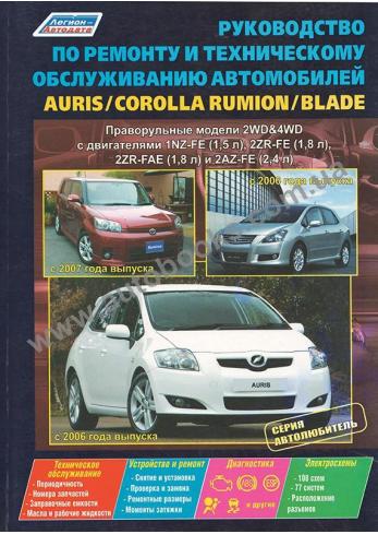 Toyota Auris, Corolla Rumion, Blade с 2006 года