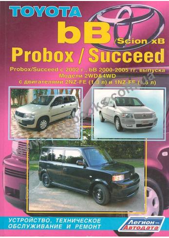 Toyota bB, Scion xB, Probox, Succeed с 2000 года