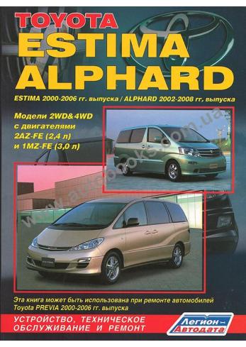 Toyota Estima Alphard с 2000 по 2006 год