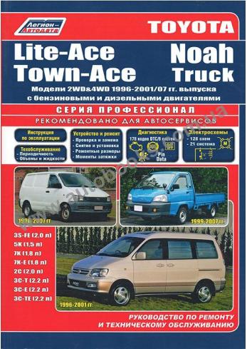 Toyota Lite-Ace, Town-Ace, Noah Truck с 1996 по 2007 год