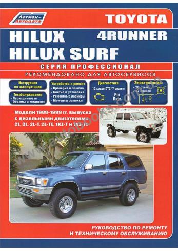 Toyota Hilux / Surf / 4Runner с 1988 по 1999 г.в.