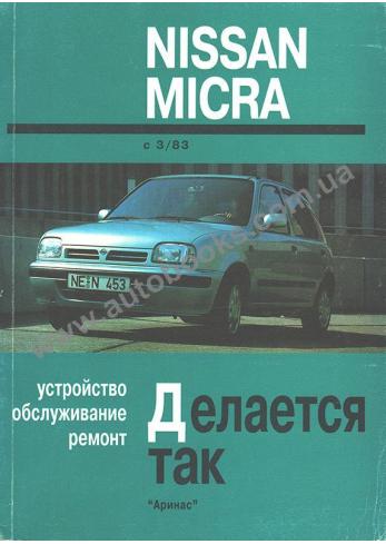 Руководство по ремонту и эксплуатации Nissan Micra с 1983 года