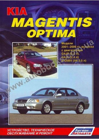 Magentis-Optima с 2001 года по 2006