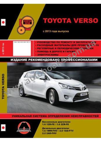 Toyota Verso с 2013 года