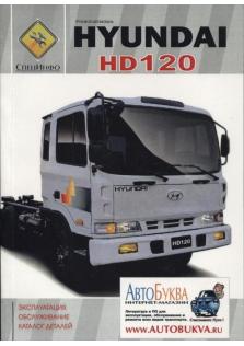 Руководство по ремонту и эксплуатации Hyundai HD 120 с каталогом деталей