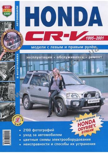 Honda CR-V (Honda Odyssey, Stream) с 1995 по 2001 год