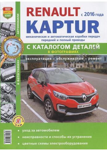 Renault Kaptur с 2016 года с каталогом деталей