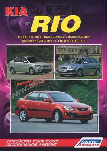 KIA RIO с 2005 года (Включая рестайлинг с 2009 года)