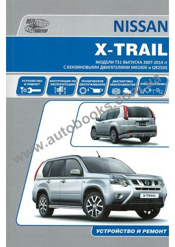 Nissan X-Trail с 2007 по 2014 год