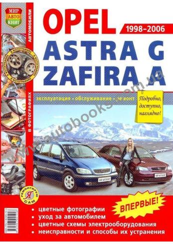 Astra-Zafira с 1998 года по 2006