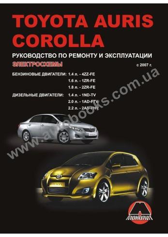 Auris-Corolla с 2007 года